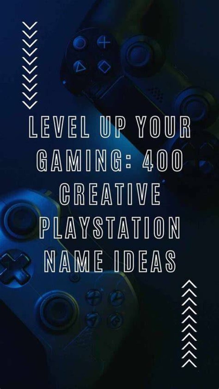 400 Playstation Name Ideas and Suggestions
