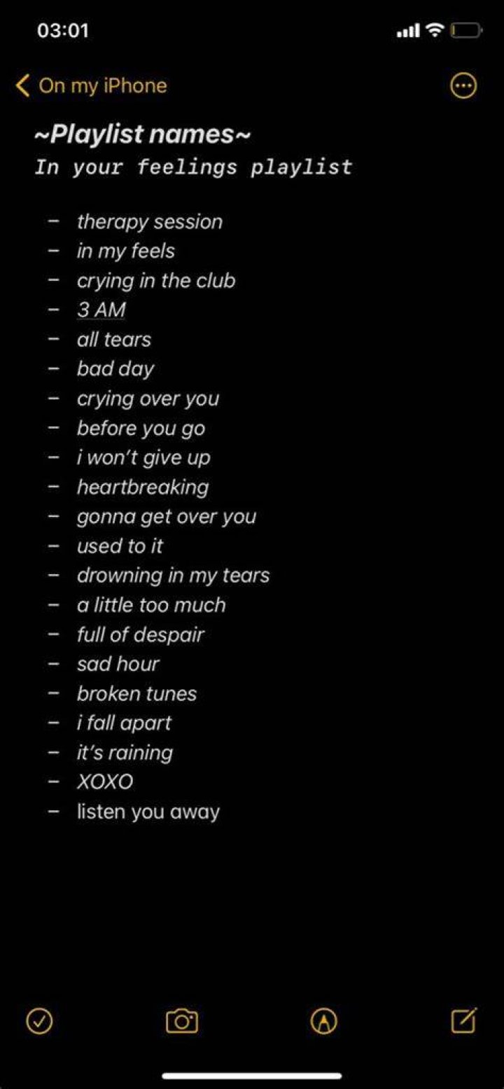 400 Sad Playlist Names Ideas and Suggestions