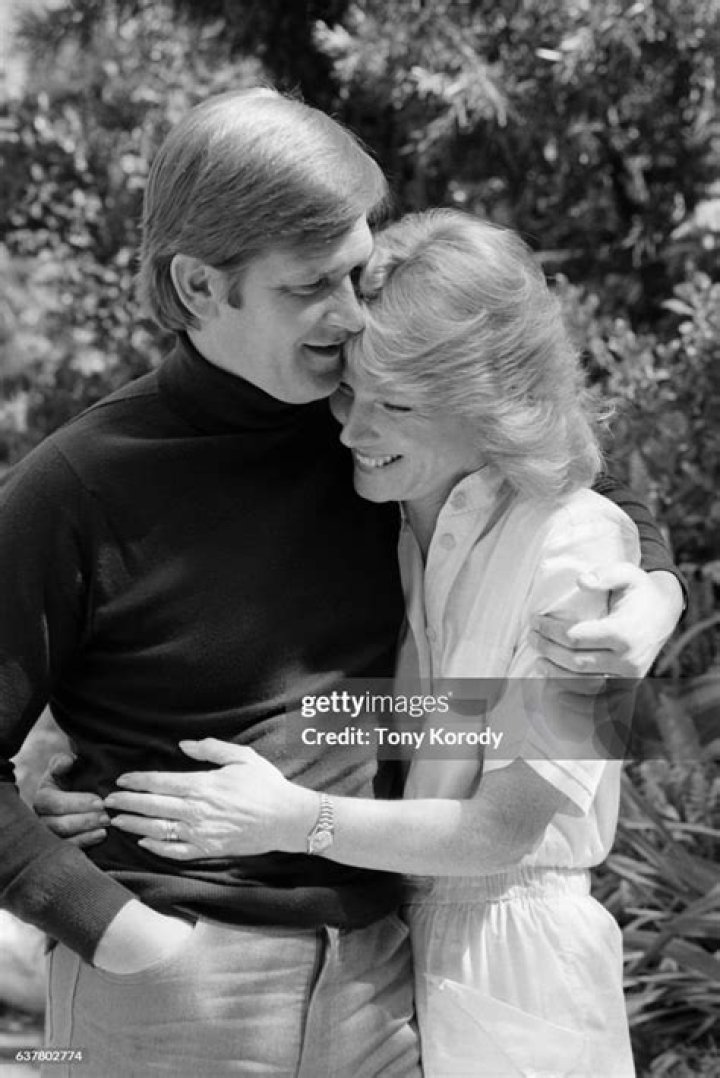 Actress Mariette Hartley with Husband Patrick Boyriven Nachrichtenfoto