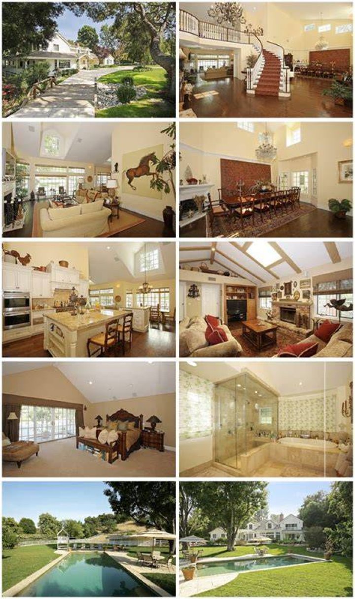 Angie Harmon Hidden Hills House Celebrity Houses