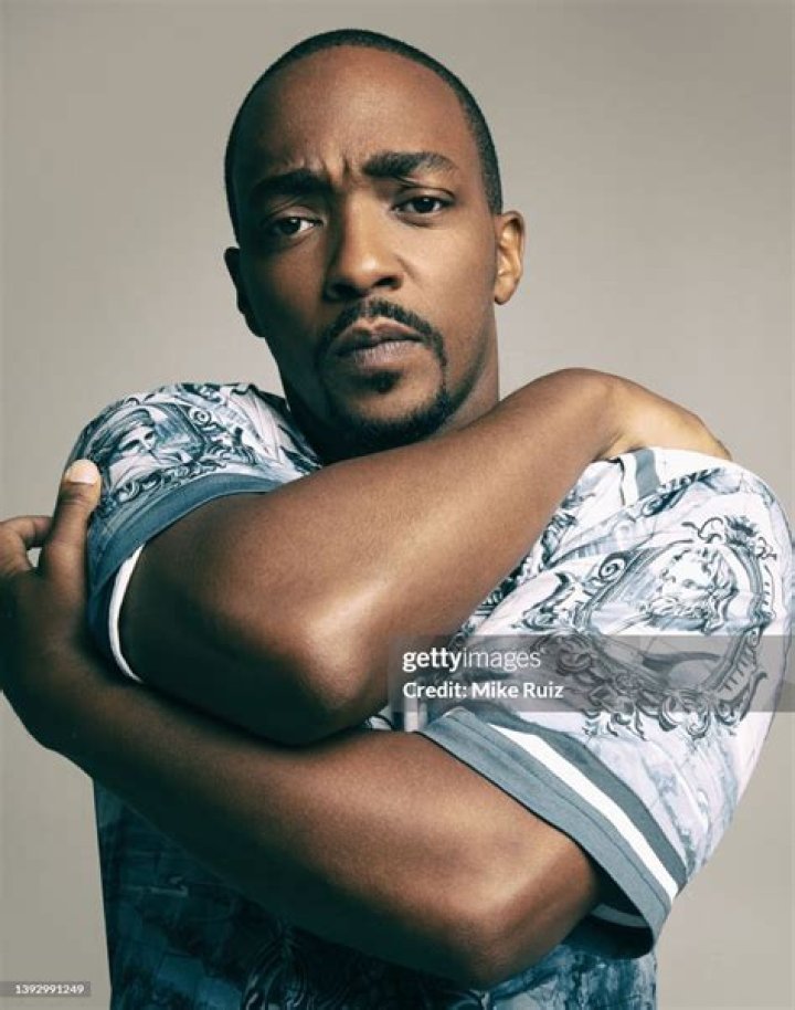 Anthony Mackie Photographed With Rarely Seen Wife
