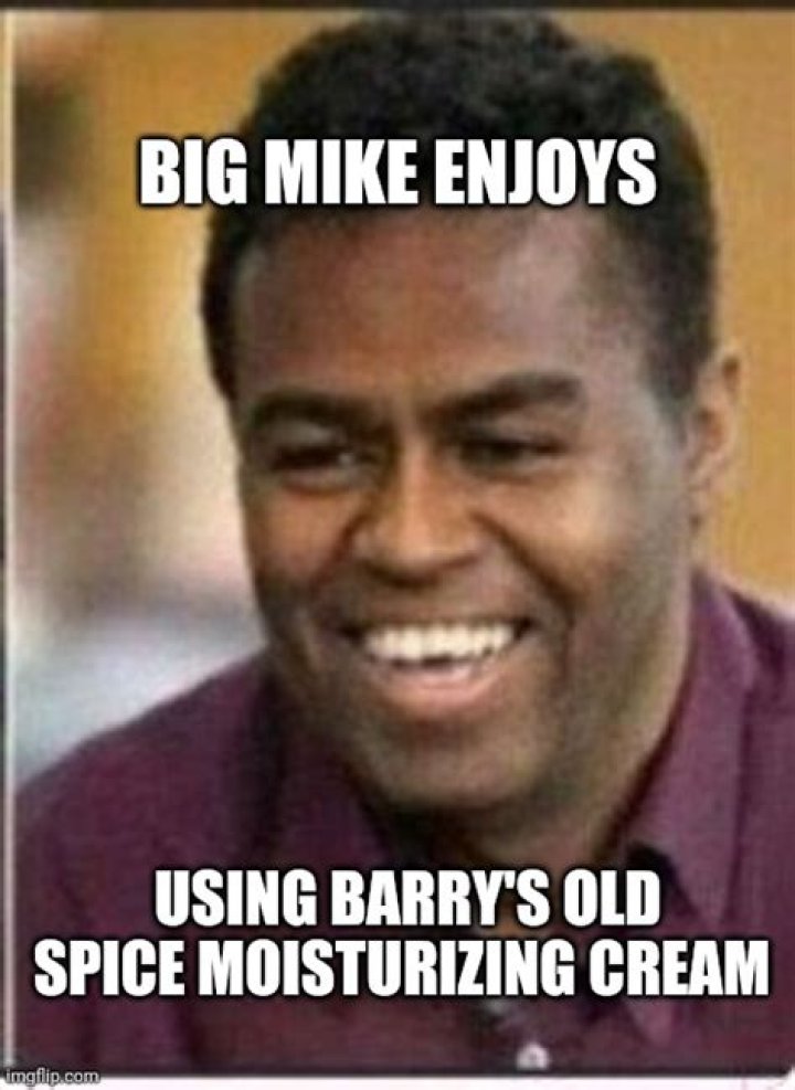 Barry and Big Mike in Chicago Before It All Began Warning Man Love