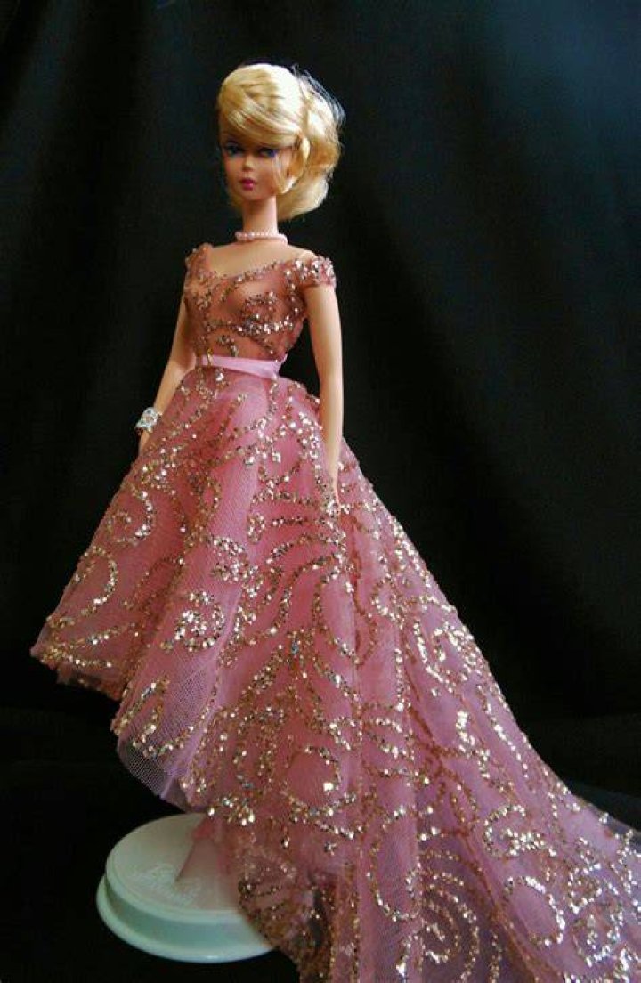 Beautiful pink dress for Silkstone BArbie Barbie gowns, Frocks for