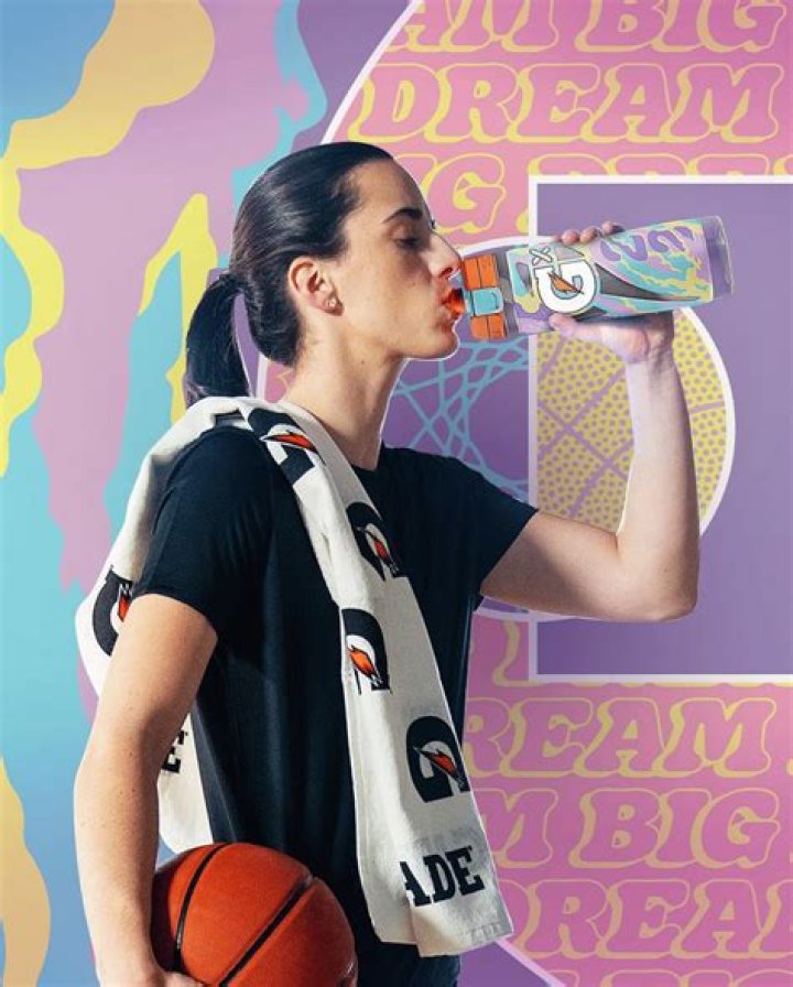 Caitlin Clark joins Gatorade as newest representative