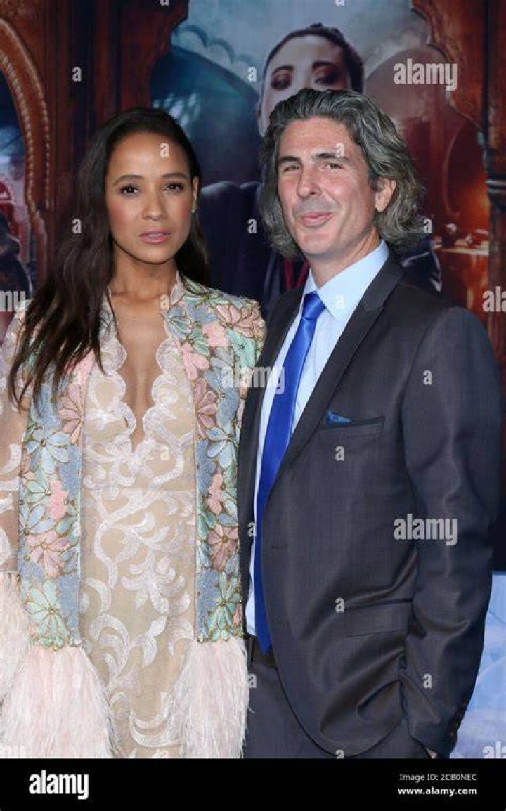 Dania Ramirez and Bev Land attend the premiere of Sony Pictures' 'Angry