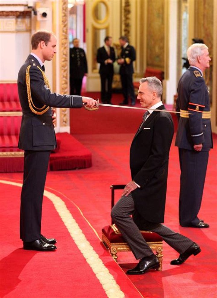 Daniel DayLewis knighted at Buckingham Palace Oscarwinning actor