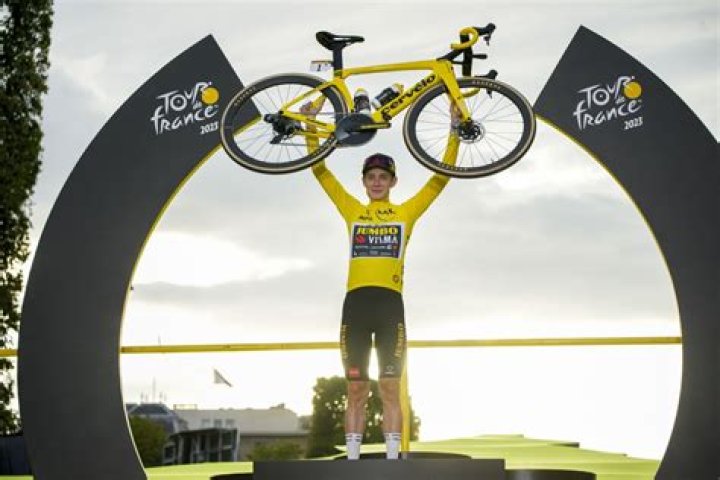 Danish rider Jonas Vingegaard wins the Tour de France for the second