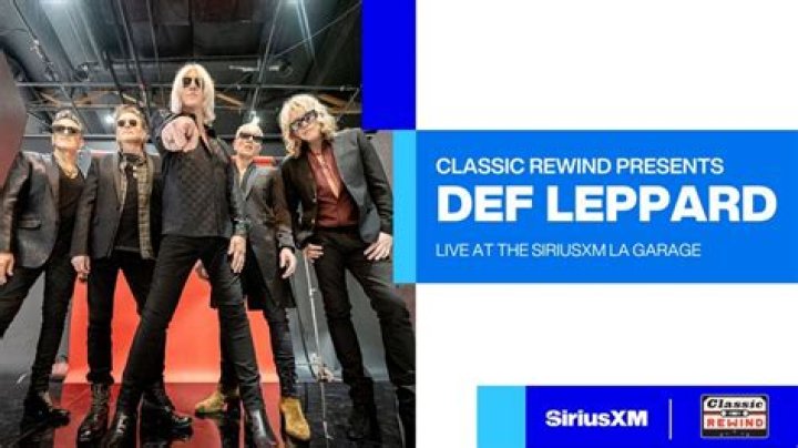 DEF LEPPARD To Play SIRIUSXM LA GARAGE Show In LOS ANGELES On 12th June