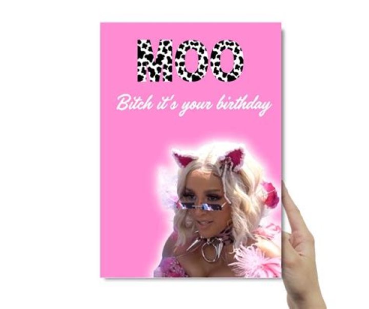 Doja Cat Birthday Card