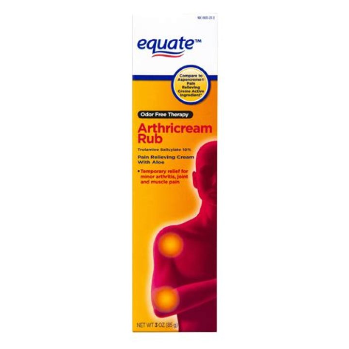 Equate Arthricream, Trolamine Salicylate 10, Analgesic & Arthritis