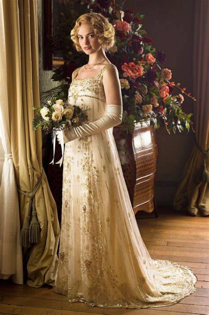 Every Downton Abbey Wedding Gown We Swooned Over Downton abbey