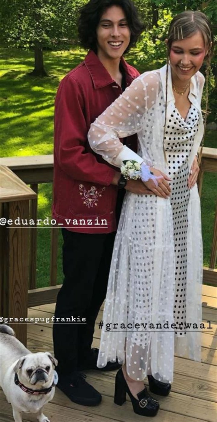 Grace VanderWaal and her boyfriend Eduardo Vanzin