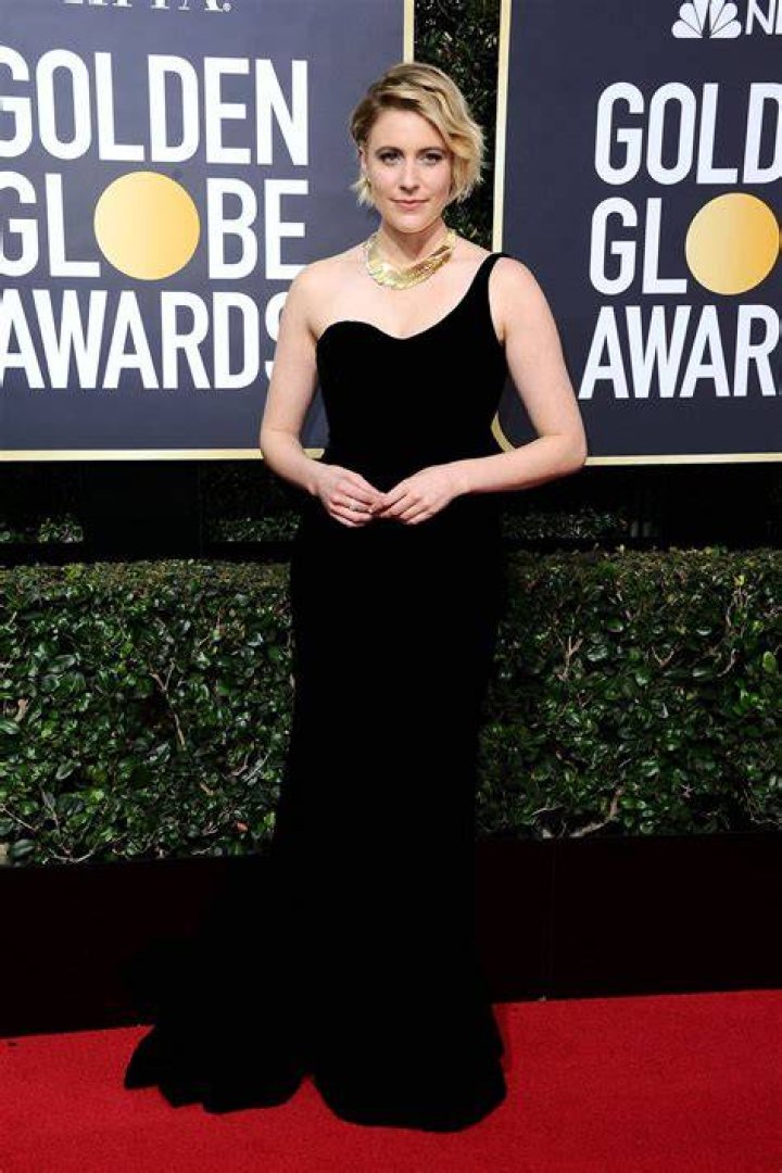 GRETA GERWIG at 75th Annual Golden Globe Awards in Beverly Hills 01/07