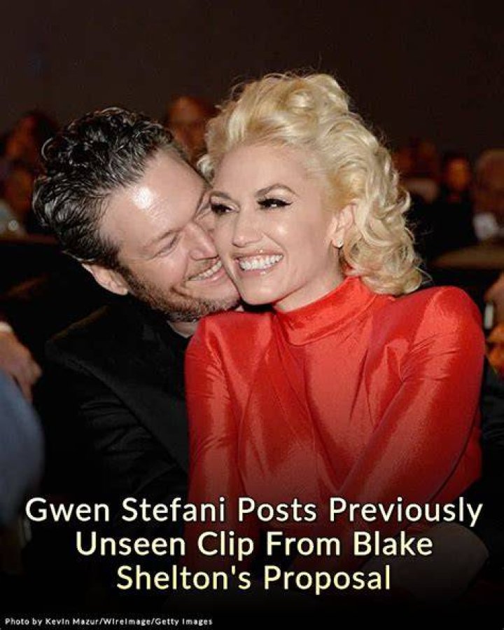Gwen Stefani Posts NeverBeforeSeen Photo From Wedding to Blake Shelton