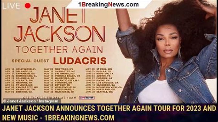 Jackson Announces 2023 ‘Together Again’ Tour With Ludacris