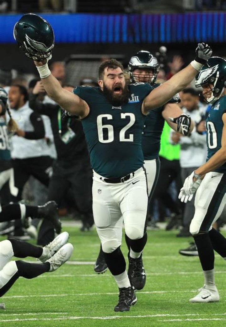 Jason Kelce Super Bowl LII Parade Photo Print (20 x 24)