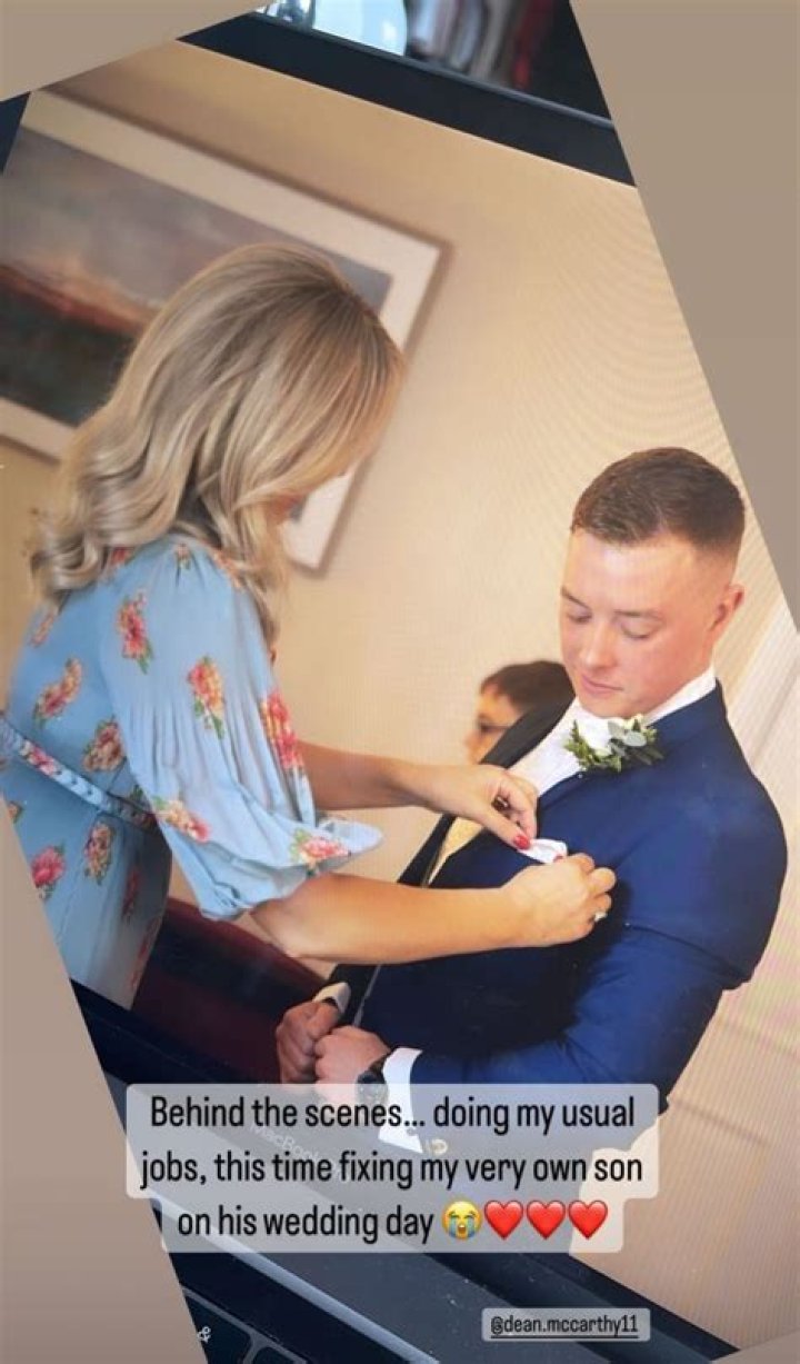 Jenny McCarthy shares tender moment at son's wedding VIP Magazine