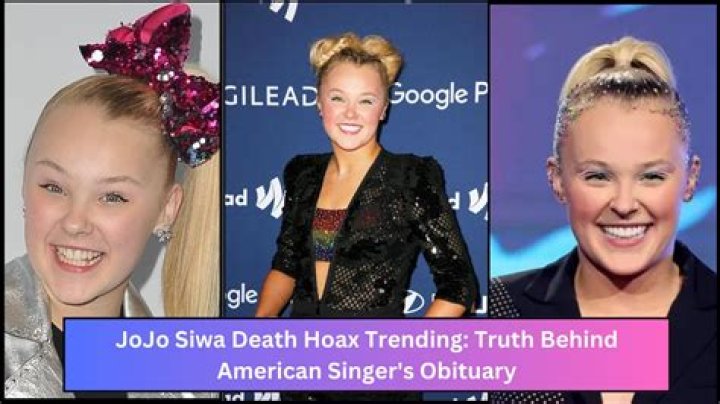 JoJo Siwa Dead American Singer Death Hoax Trending On Social Media