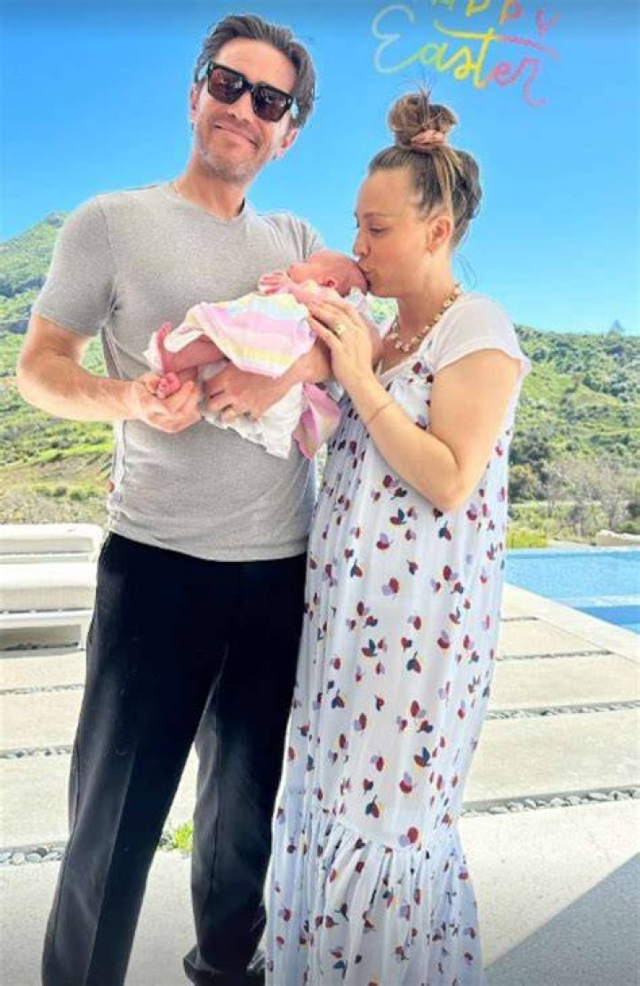 Kaley Cuoco Shares Easter Photos of Newborn Daughter, Matilda