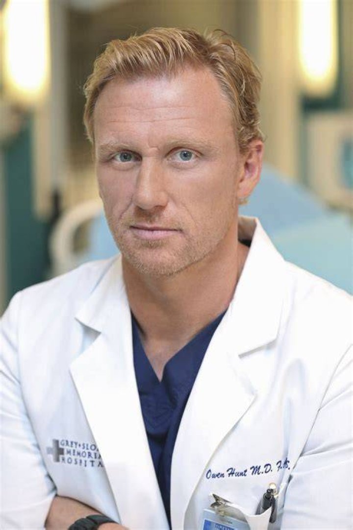 Kevin McKidd as Dr Owen Hunt in Grey's Anatomy Grey's Anatomy