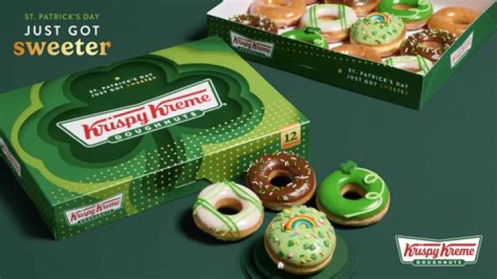 Krispy Kreme Has Green O’riginal Glazed Donuts for St. Patrick's Day