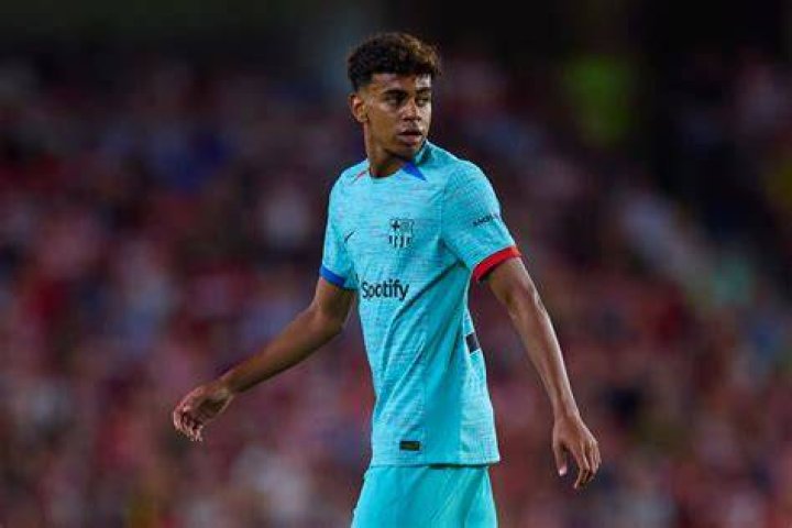Lamine Yamal the Youngest scorer in EURO history celebrated his