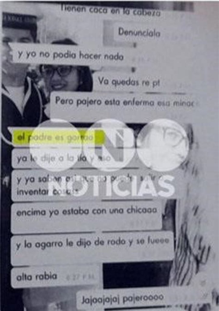 Los chats de Fernando Pastorizzo antes que Nahir Galarza lo matará