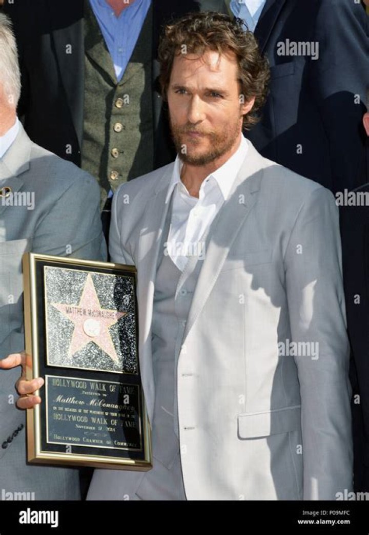 ‘Interstellar’ star McConaughey honored with a star on Hollywood Walk