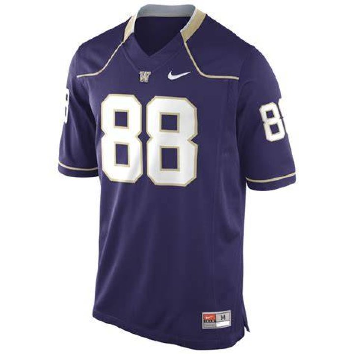 Nike Washington Huskies Purple Football Custom Game Jersey
