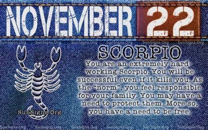 November 22 Zodiac Horoscope Birthday Personality