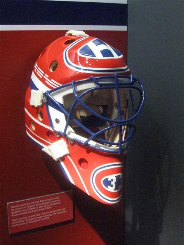 Patrick Roy Goalie mask, Hockey goalie, Colorado avalanche hockey