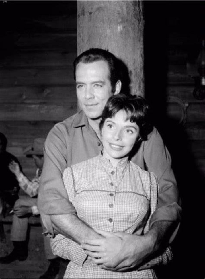 Pernell Roberts and Madlyn Rhue in Day of Reckoning Pernell roberts