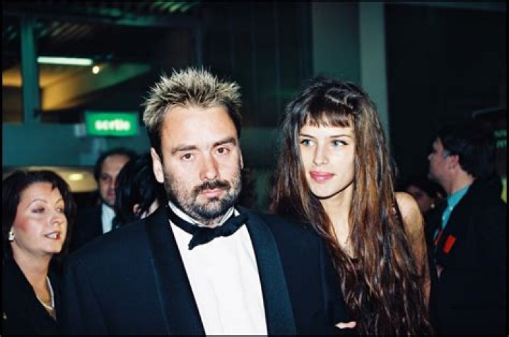 Photo Archives Luc Besson, sa femme Virginia Silla et leurs enfants