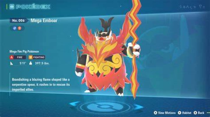 Pokemon 10500 Shiny Mega Emboar Pokedex Evolution, Moves, Location, Stats
