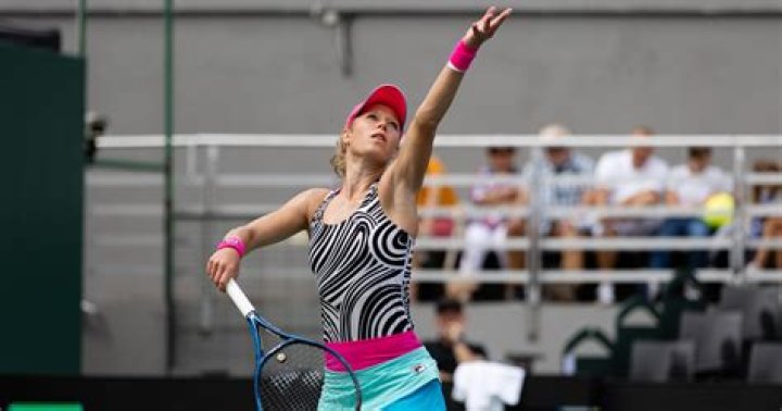 Poland Open Siegemund upsets fourth seed Lin to reach last eight
