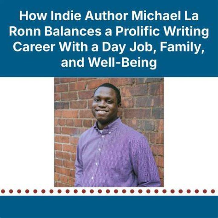Prolific Author And Speaker: Michael Lavonne Robinson