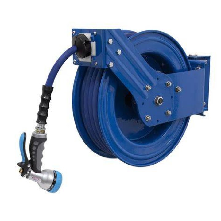 Sealey WHR1512 HeavyDuty Retractable Water Hose Reel 15m Ø13mm ID