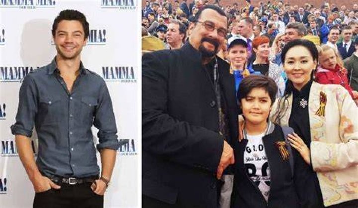 Steven Seagal w/kids Kentaro and Ayako Steven seagal, Hollywood