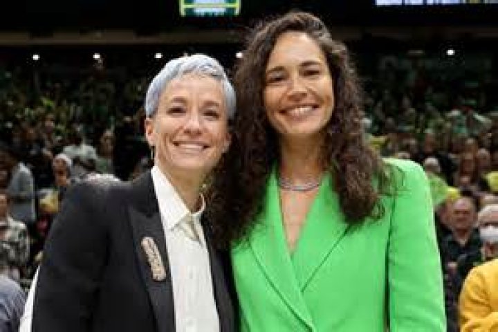 Sue Bird and Megan Rapinoe Share Cozy Beach Photo