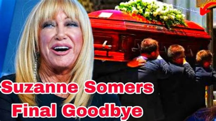 Suzanne Somers Public Funeral Ended Everyone cry YouTube