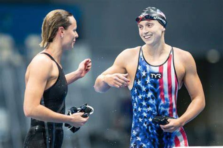 SwimSwam Issue 4 Katie Ledecky by Mike Lewis Mike Lewis, Swimming