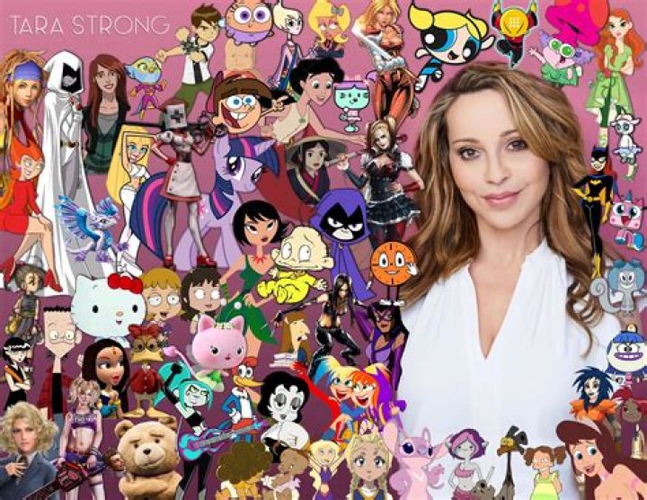 Tara Strong and her characters (and Lyloo) by JuacoProductionsArts on