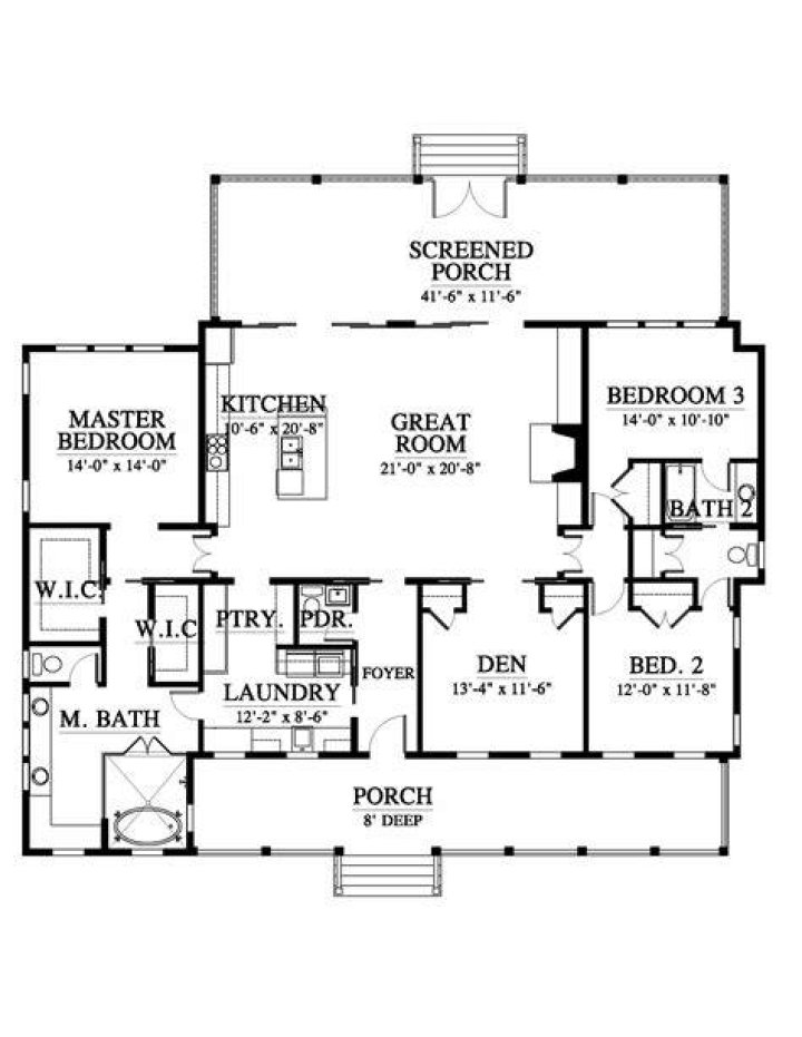 The Anna Maria House Plan (14108) Design from Allison Ramsey Architects
