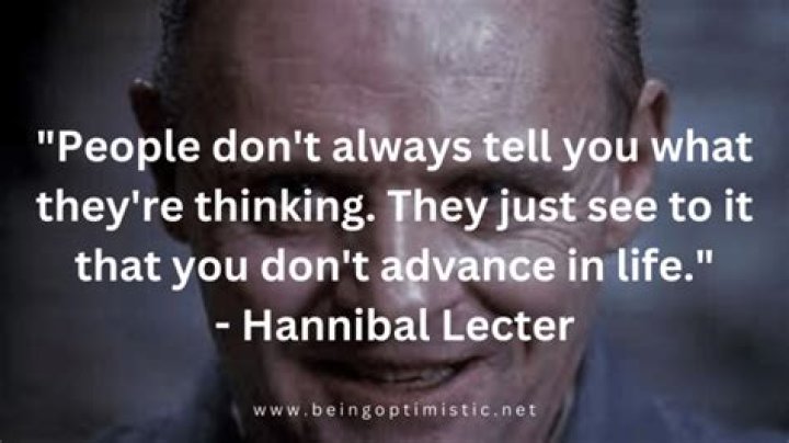 The Chilling Quotes Of Hannibal Lecter