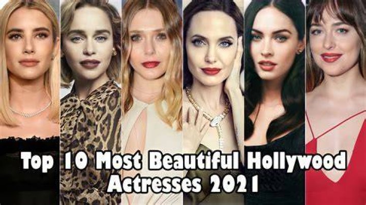 Top 10 Beautiful Hollywood Actress 2020 Name With Photo Top Hottest