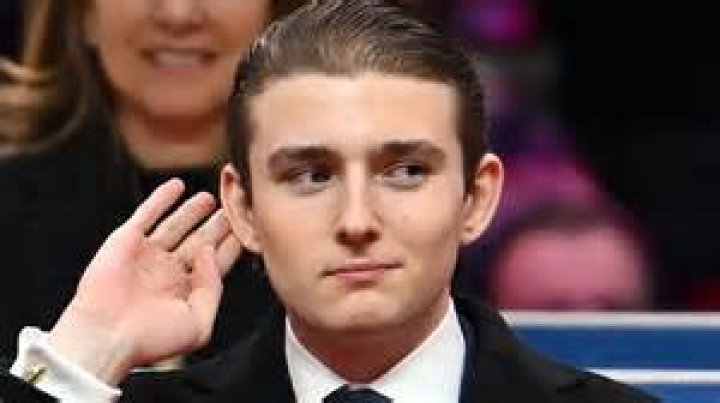 Trump Annoyed That Barron is So Tall Because Trump Wants to be the