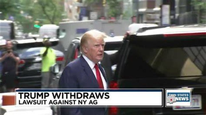 Trump Withdraws Lawsuit Against N.Y. Attorney General Letitia James