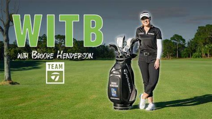 Winner’s Bag Brooke Henderson The Amundi Evian Championship Golf